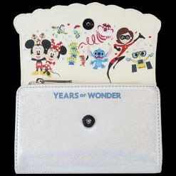 Disney Wallets<100 Anniversary Celebration Cake Flap Wallet