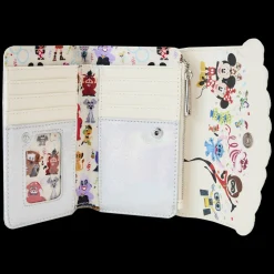 Disney Wallets<100 Anniversary Celebration Cake Flap Wallet
