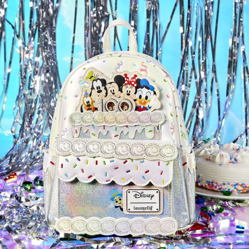 Disney Mini Backpacks<100 Anniversary Celebration Cake Mini Backpack