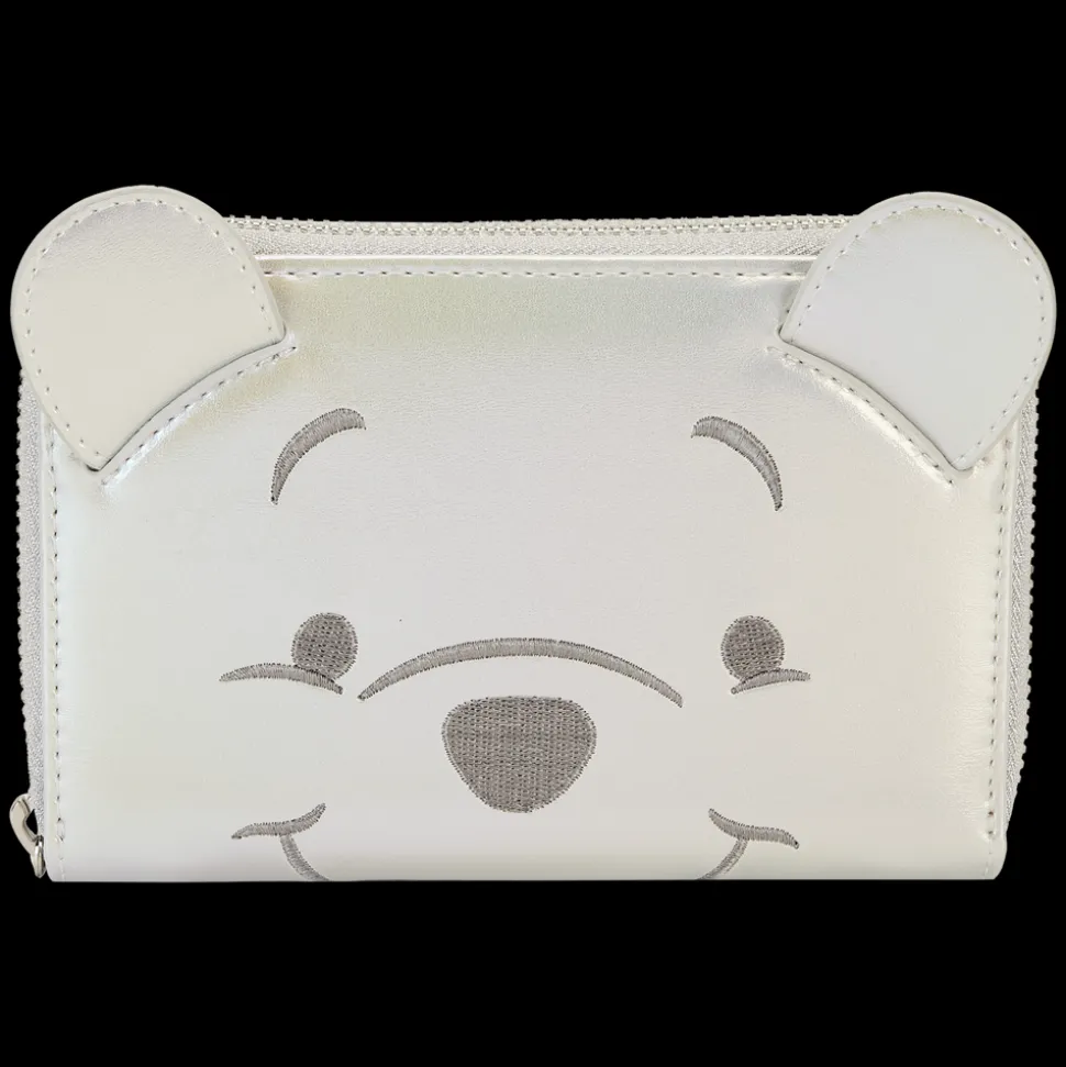 Disney Wallets<100 Exclusive Platinum Winnie The Pooh Cosplay Zip Around Wallet
