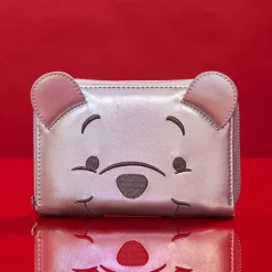 Disney Wallets<100 Exclusive Platinum Winnie The Pooh Cosplay Zip Around Wallet