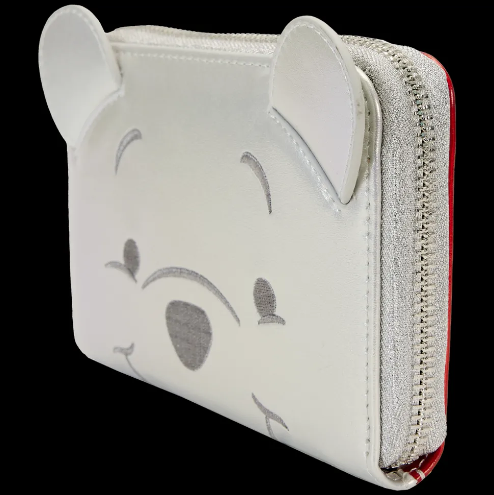 Disney Wallets<100 Exclusive Platinum Winnie The Pooh Cosplay Zip Around Wallet