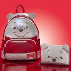 Disney Mini Backpacks<100 Limited Edition Exclusive Platinum Winnie The Pooh Cosplay Mini Backpack