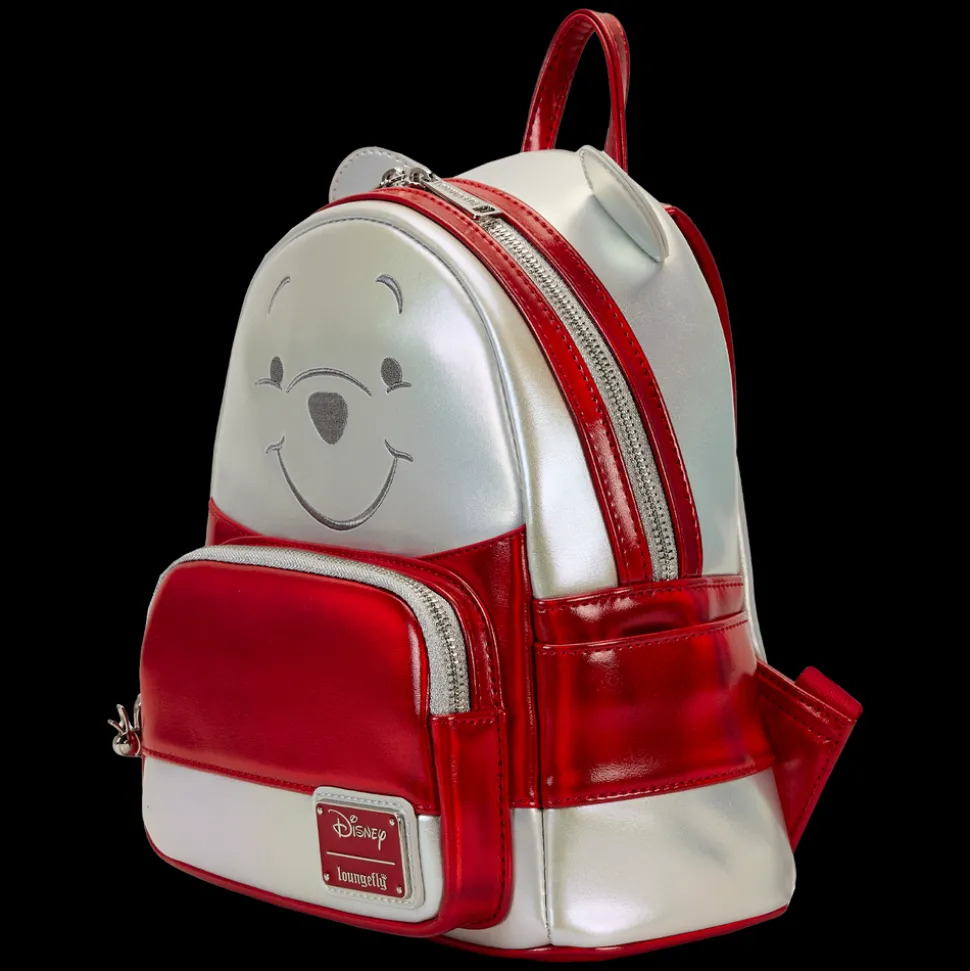 Disney Mini Backpacks<100 Limited Edition Exclusive Platinum Winnie The Pooh Cosplay Mini Backpack