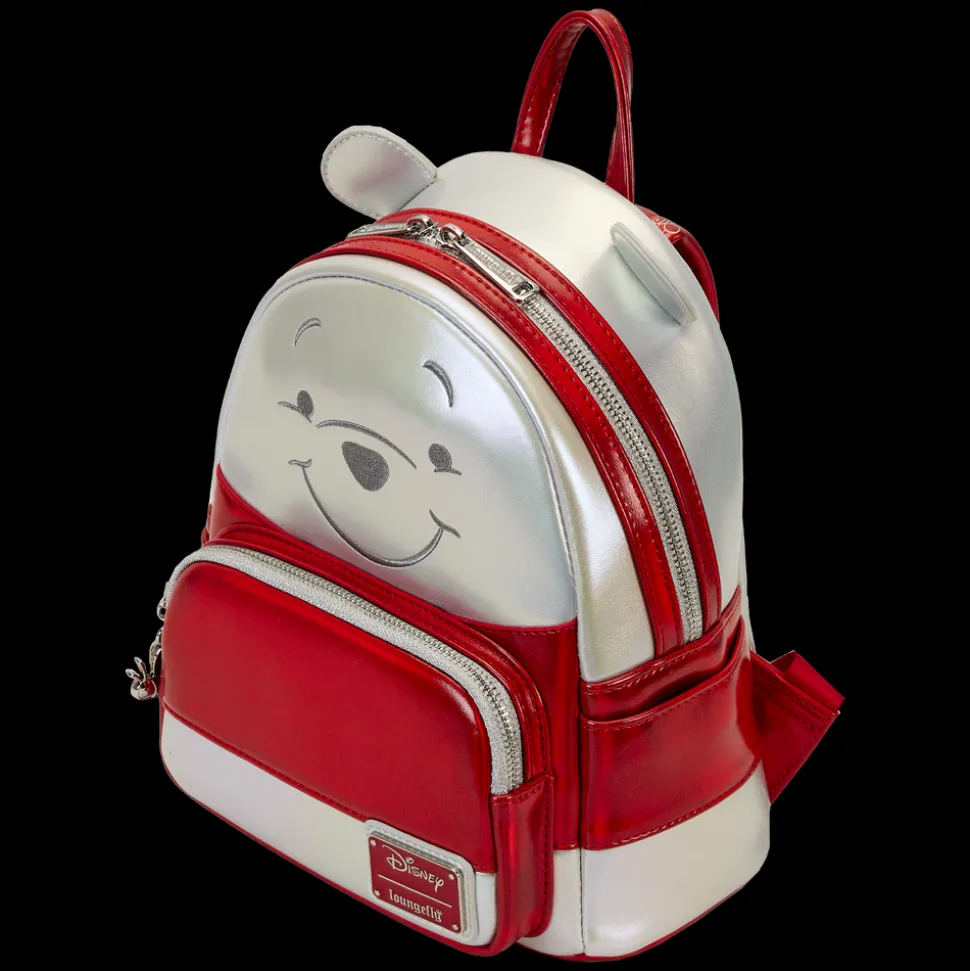 Disney Mini Backpacks<100 Limited Edition Exclusive Platinum Winnie The Pooh Cosplay Mini Backpack
