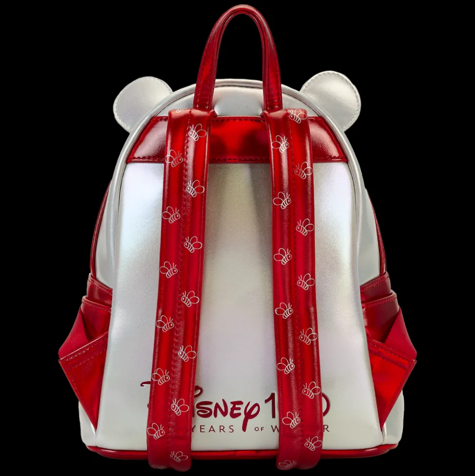 Disney Mini Backpacks<100 Limited Edition Exclusive Platinum Winnie The Pooh Cosplay Mini Backpack