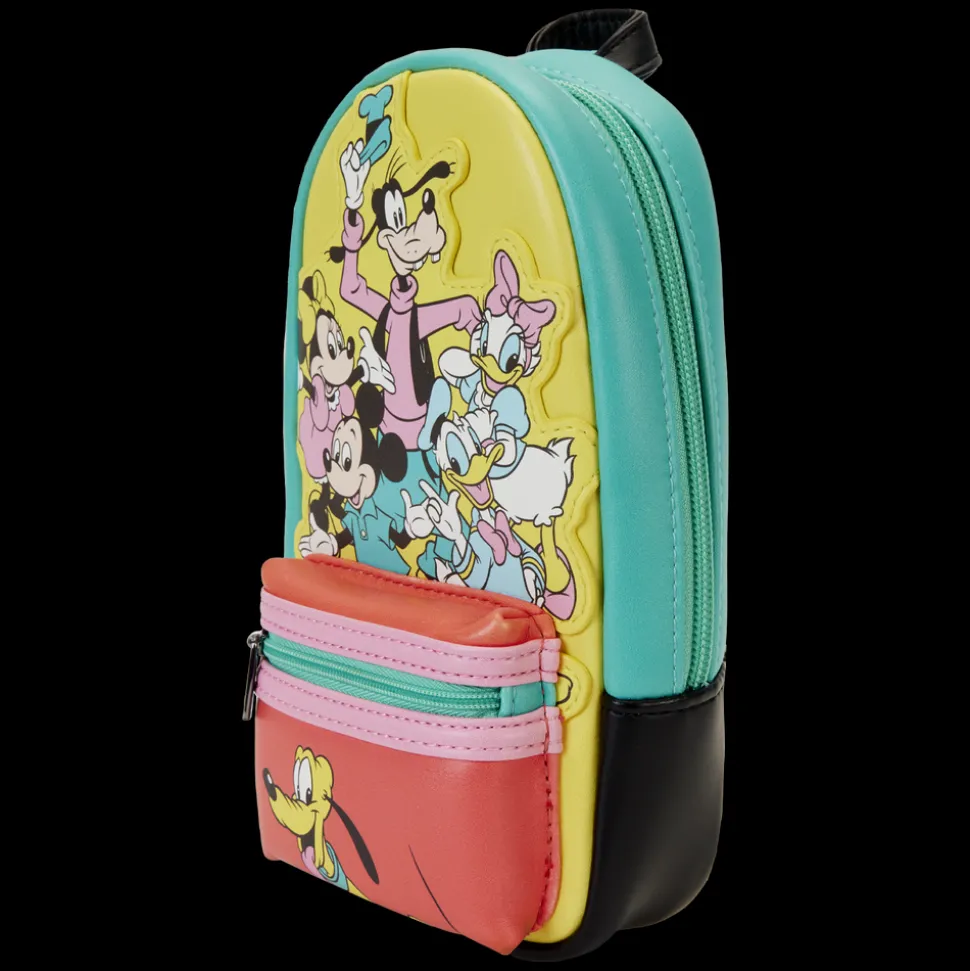 Disney Stationery<100 Mickey & Friends Classic Stationery Mini Backpack Pencil Case