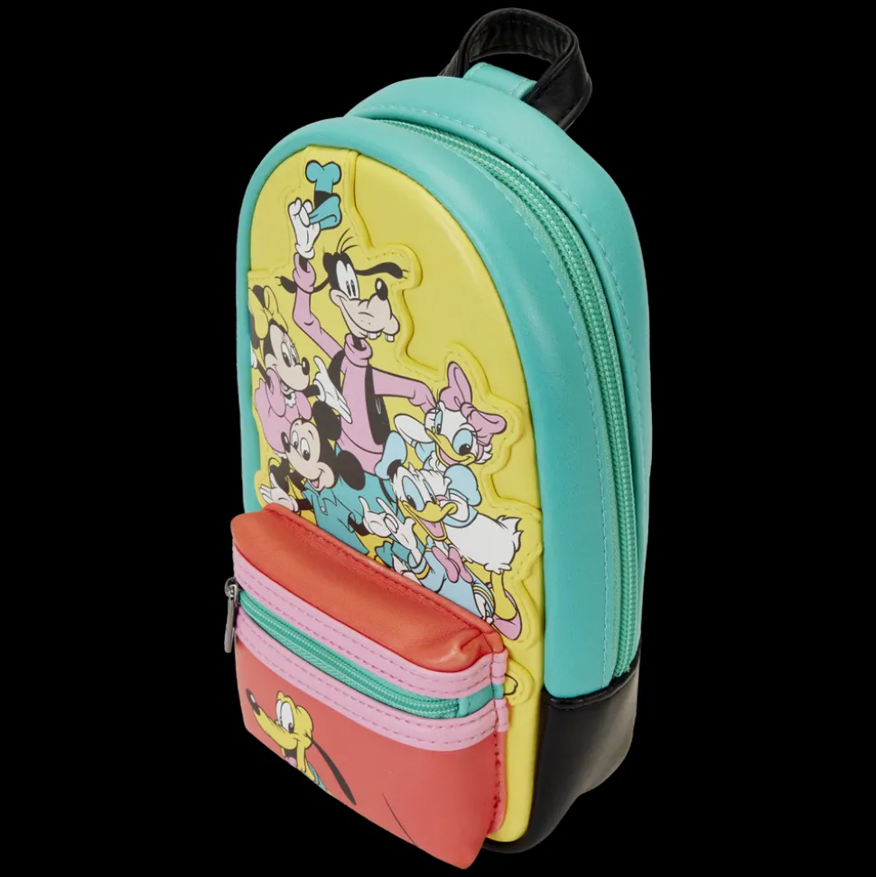 Disney Stationery<100 Mickey & Friends Classic Stationery Mini Backpack Pencil Case