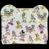 Disney Wallets<100 Mickey & Friends Classic All-Over Print Iridescent Zip Around Wallet