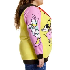 Unisex Disney Tops<100 Mickey & Friends Classic Color Block Unisex Hoodie
