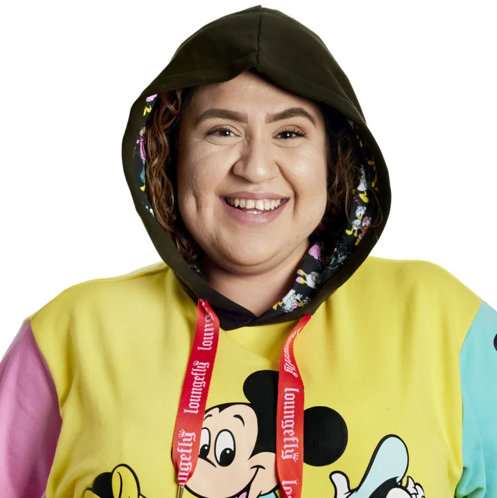 Unisex Disney Tops<100 Mickey & Friends Classic Color Block Unisex Hoodie