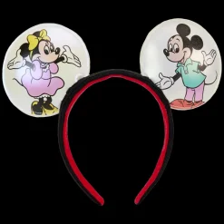 Disney Mini Backpacks<100 Mickey & Friends Classic All-Over Print Iridescent Mini Backpack With Ear Headband