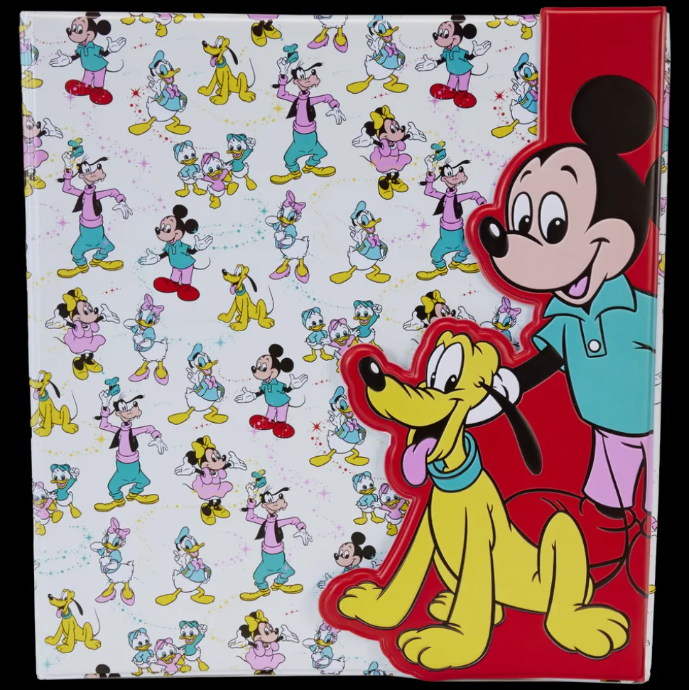 Disney Stationery<100 Mickey & Friends Classic Stationery 3-Ring Binder