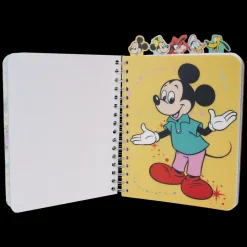Disney Stationery<100 Mickey & Friends Classic Stationery Spiral Tab Journal