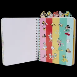 Disney Stationery<100 Mickey & Friends Classic Stationery Spiral Tab Journal