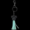 Disney Keychains<100 Mickey Mouse Classic Tassle Bag Charm