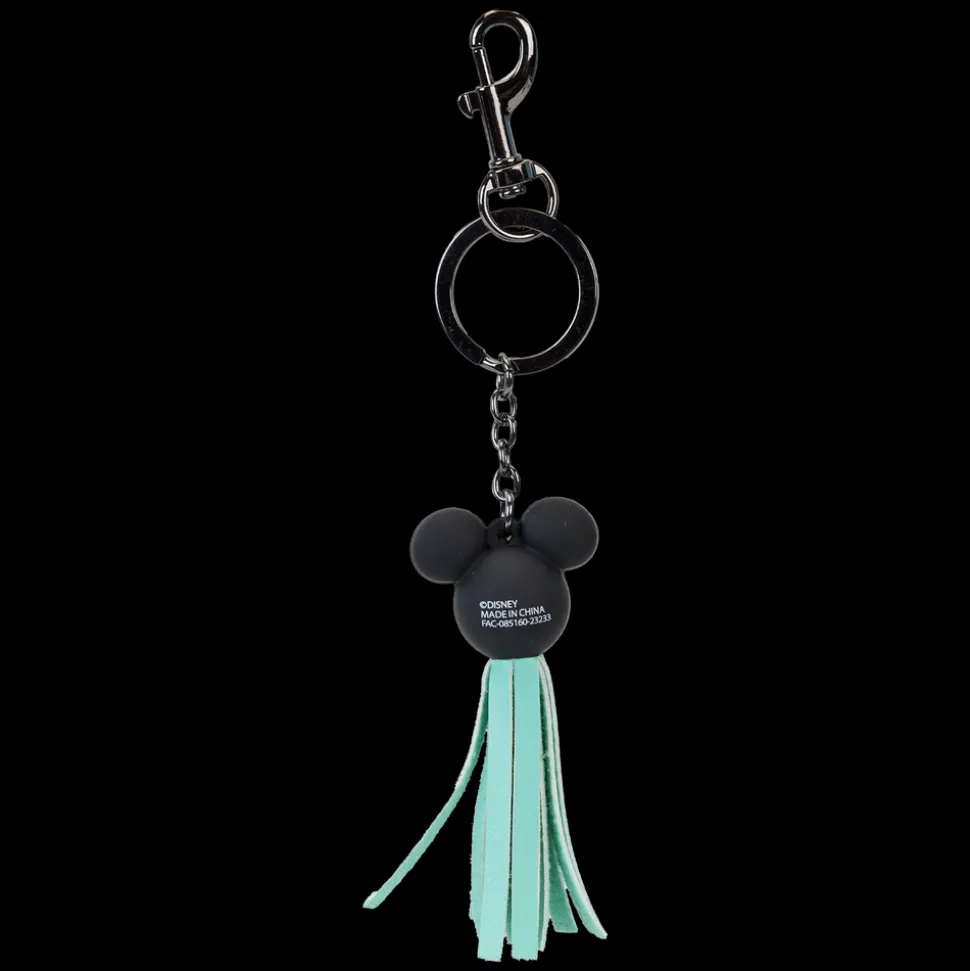 Disney Keychains<100 Mickey Mouse Classic Tassle Bag Charm