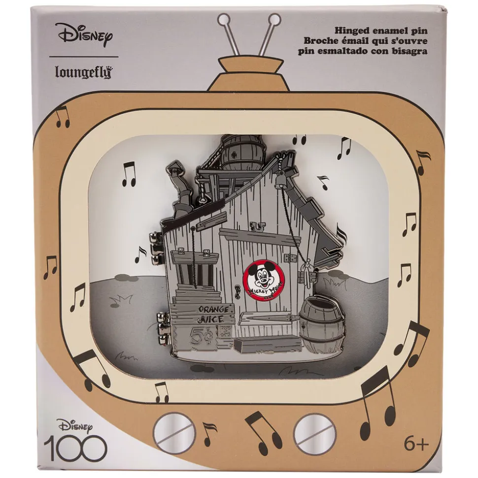 Disney Enamel Pins<100 Mickey Mouse Club Hinged Pin