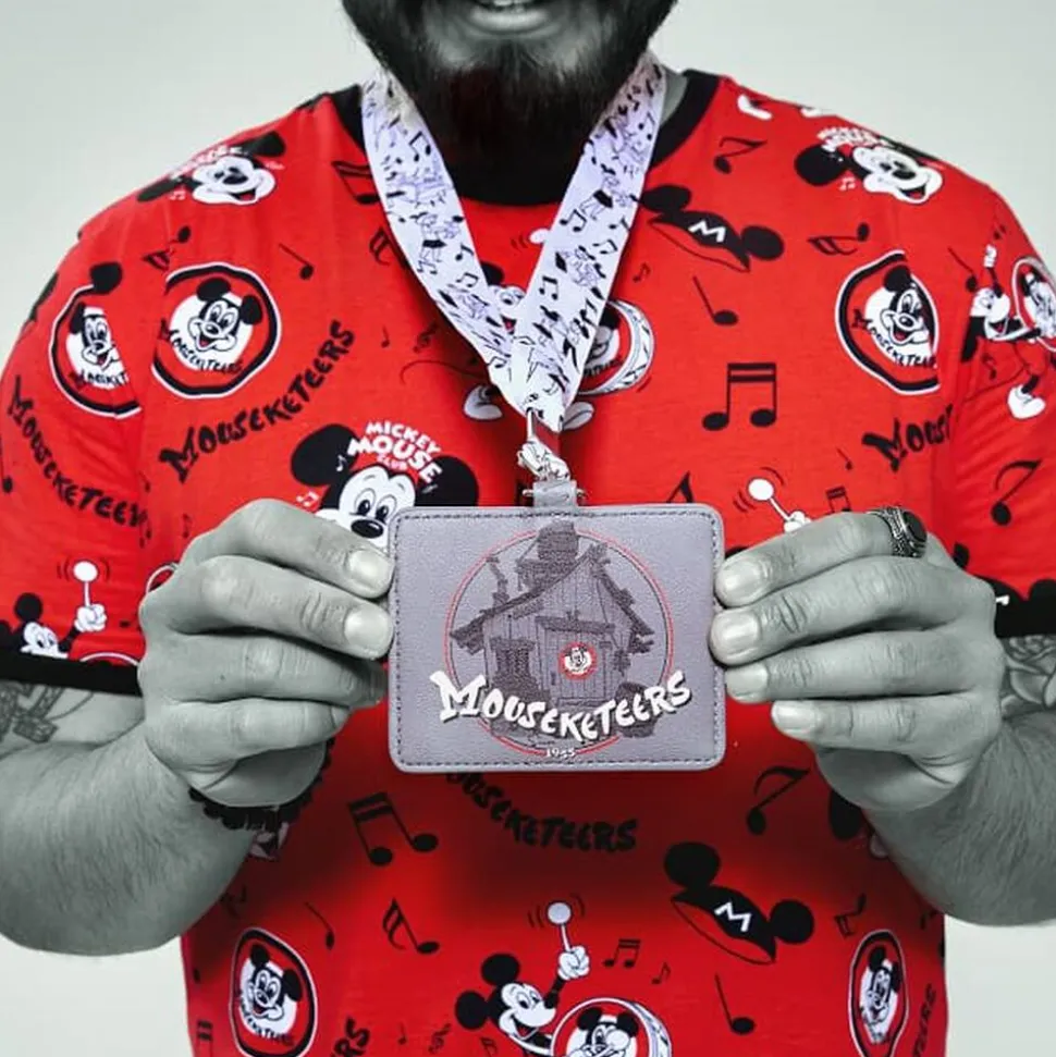 Disney Lanyards<100 Mickey Mouse Club Lanyard With Card Holder