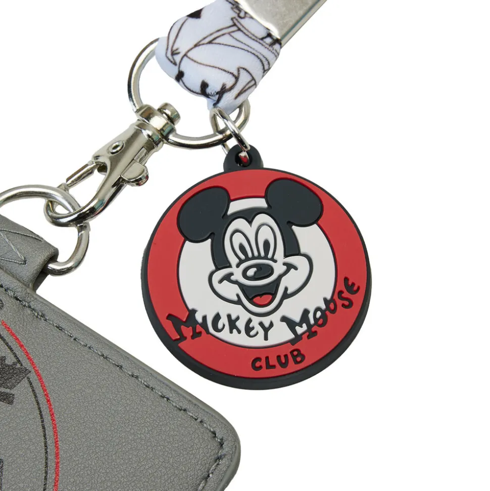 Disney Lanyards<100 Mickey Mouse Club Lanyard With Card Holder