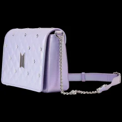 BTS Crossbody Bags<Funko Pop! By Loungefly Logo Iridescent Purple Crossbody Bag