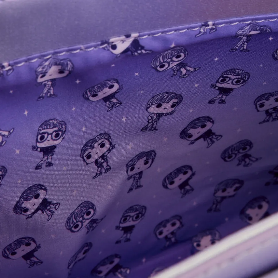 BTS Crossbody Bags<Funko Pop! By Loungefly Logo Iridescent Purple Crossbody Bag