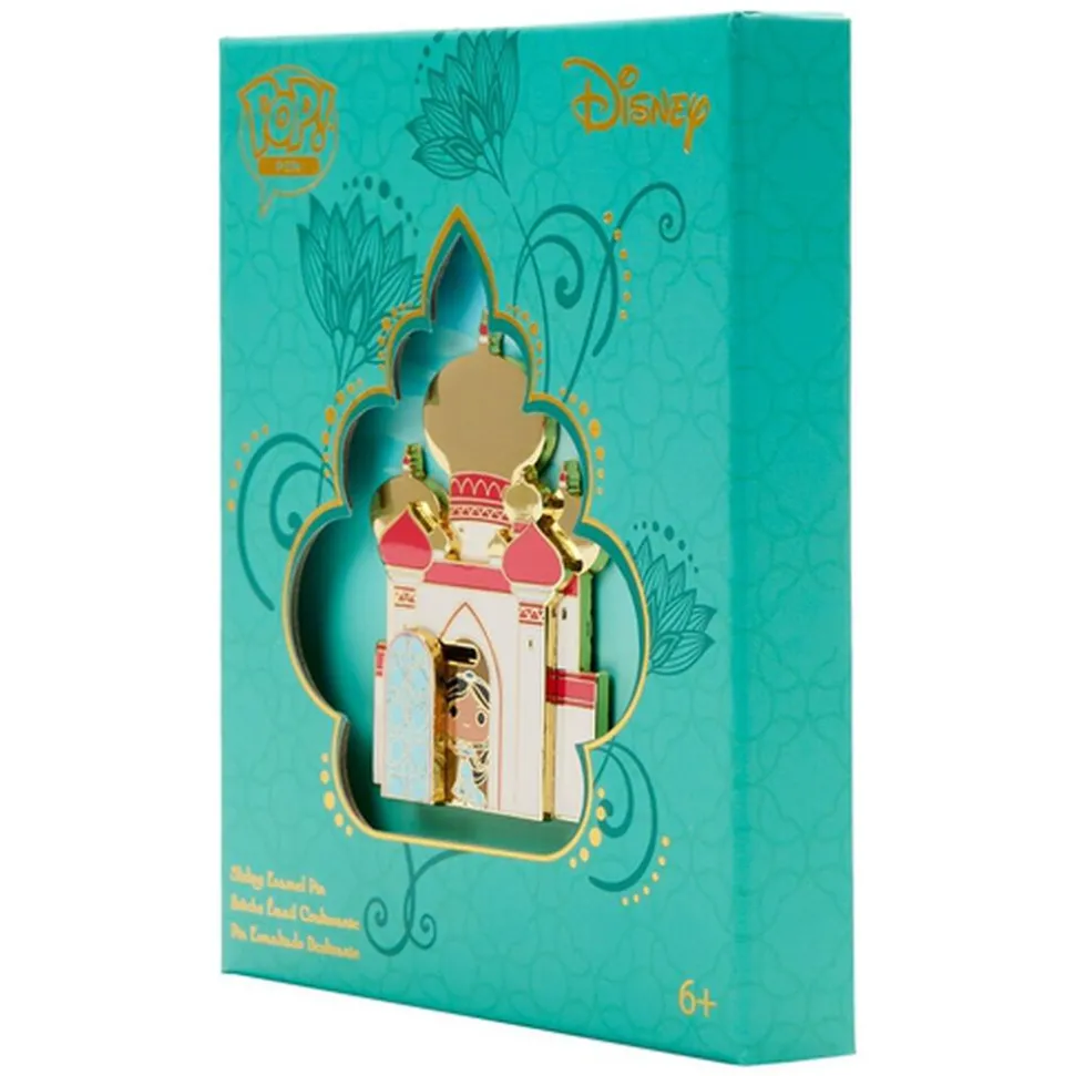 Disney Enamel Pins<Funko Pop! By Loungefly Princess Jasmine Palace Sliding Pin