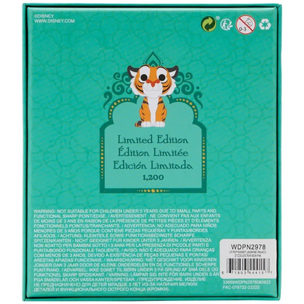 Disney Enamel Pins<Funko Pop! By Loungefly Princess Jasmine Palace Sliding Pin