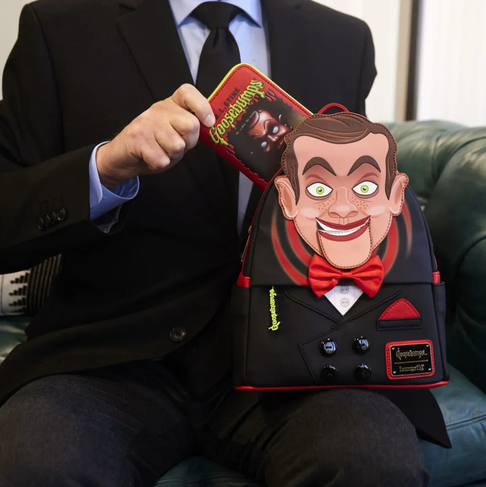 Goosebumps Wallets< Night Of The Living Dummy Book Cover Zip Around Wallet