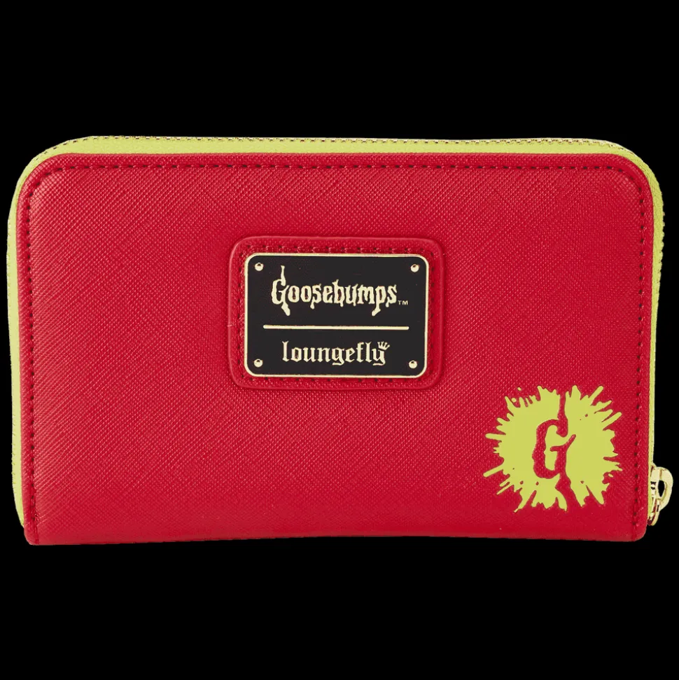 Goosebumps Wallets< Night Of The Living Dummy Book Cover Zip Around Wallet