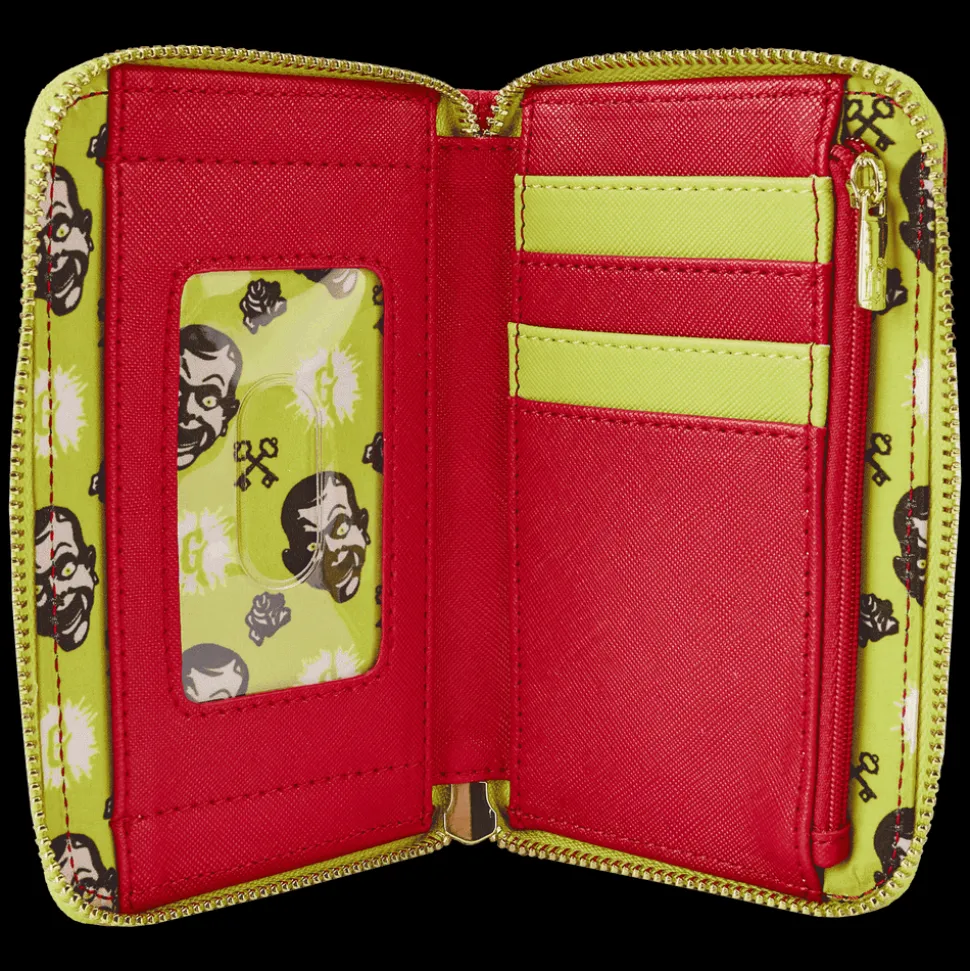 Goosebumps Wallets< Night Of The Living Dummy Book Cover Zip Around Wallet