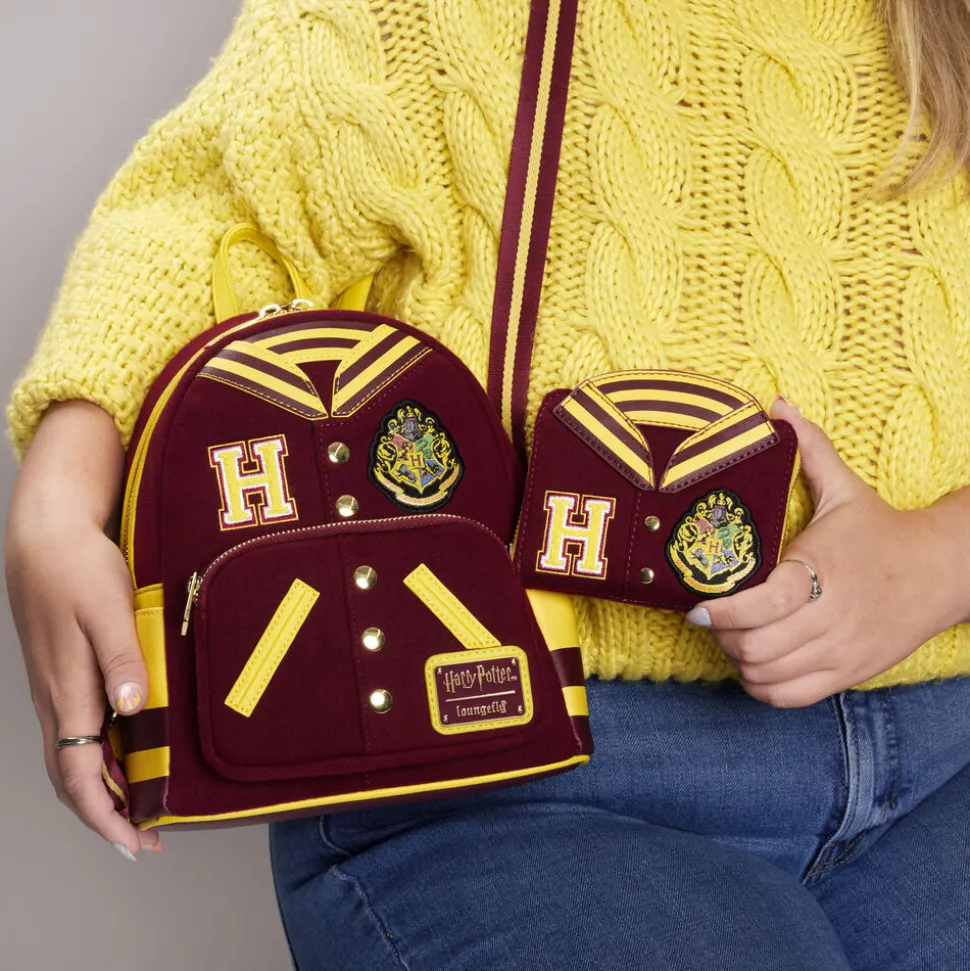 Harry Potter Mini Backpacks< Hogwarts Crest Varsity Jacket Mini Backpack