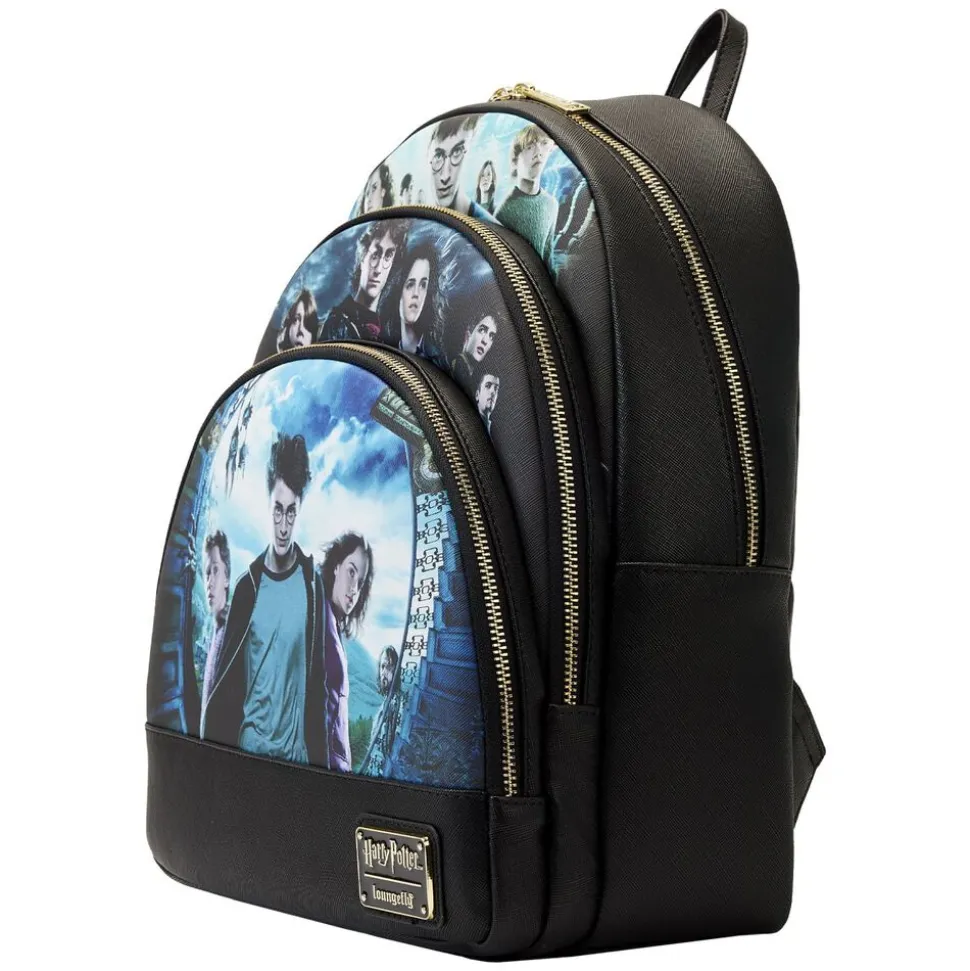 Harry Potter Mini Backpacks< Movie Posters Triple Pocket Mini Backpack