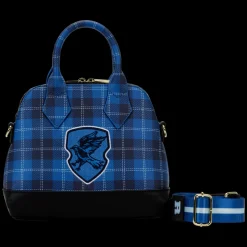 Harry Potter Crossbody Bags< Ravenclaw Patch Varsity Plaid Crossbody Bag