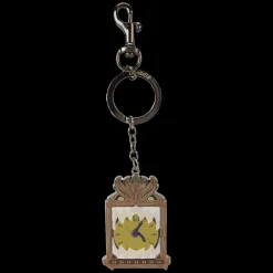 Disney Keychains<Haunted Mansion Grandfather Clock Lenticular Keychain