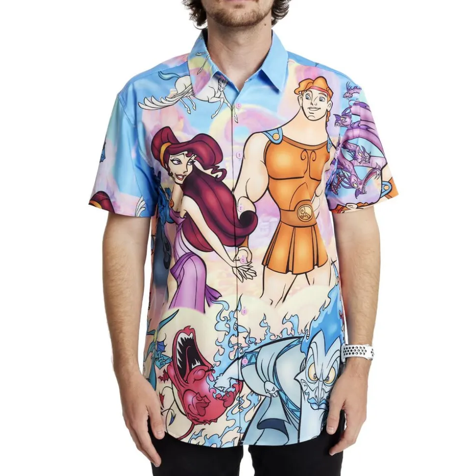 Unisex Disney Tops<Hercules Camp Shirt