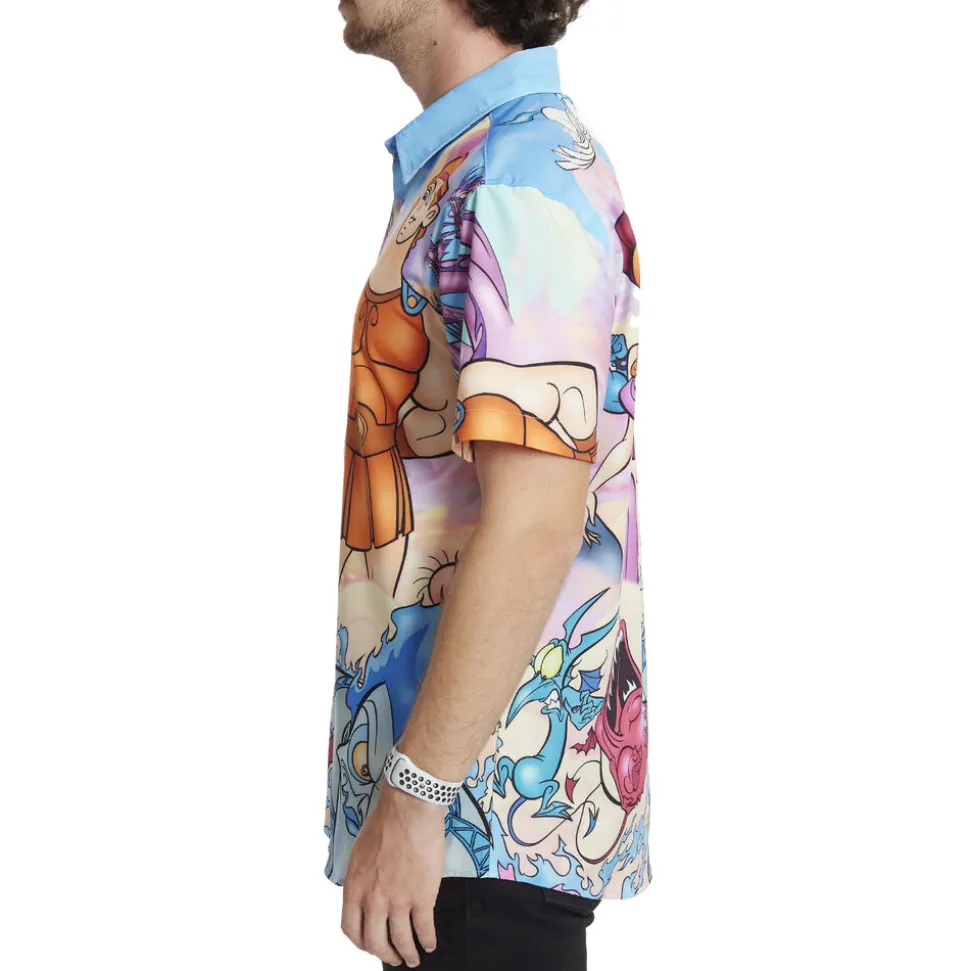 Unisex Disney Tops<Hercules Camp Shirt