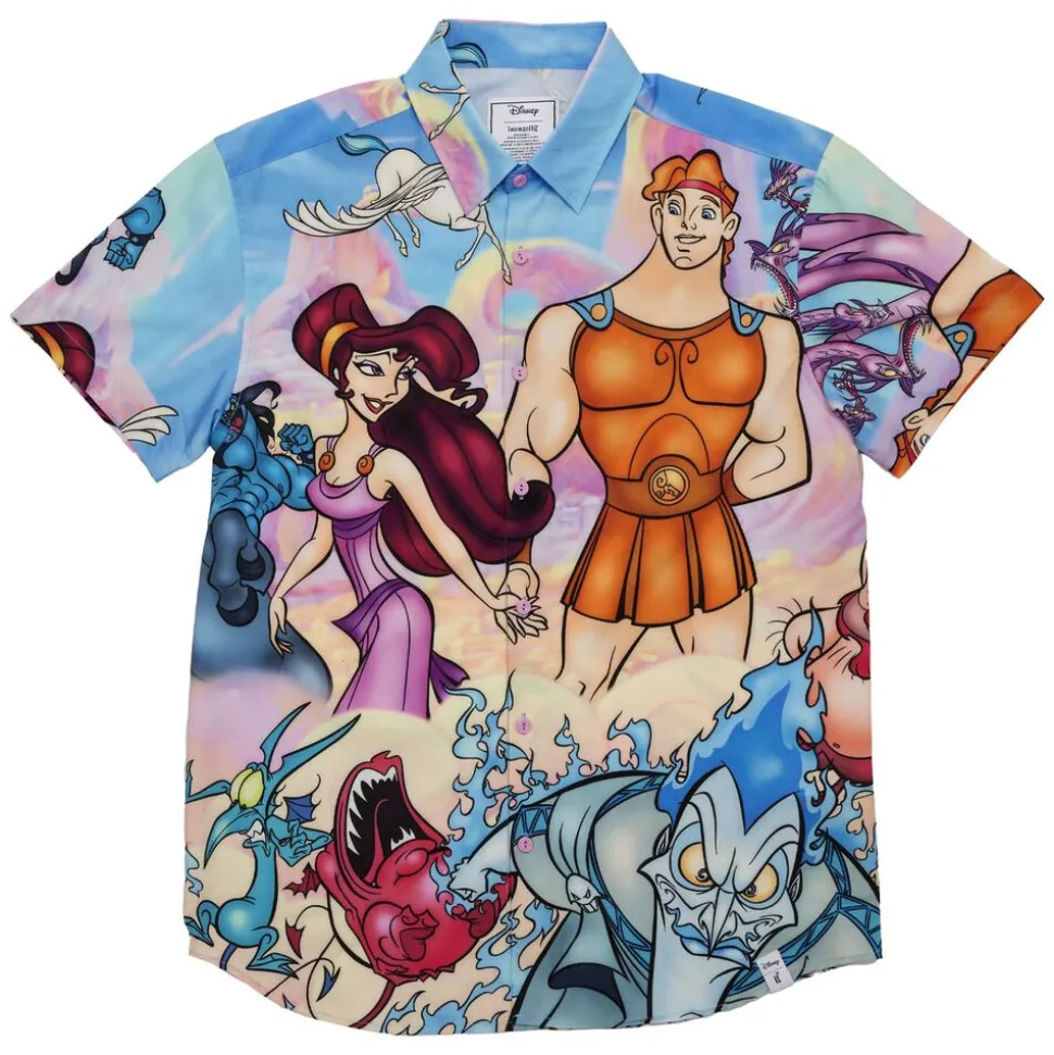 Unisex Disney Tops<Hercules Camp Shirt