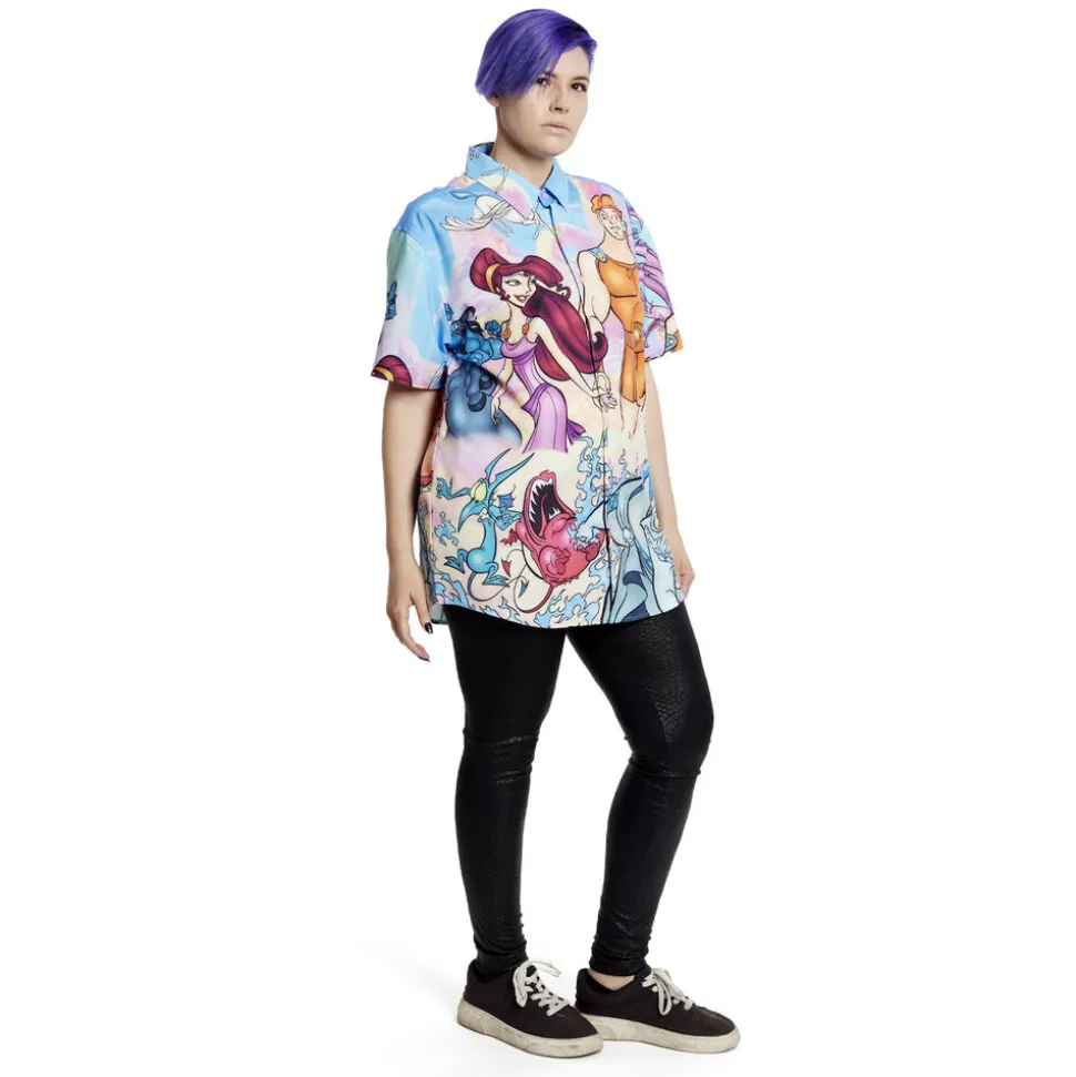 Unisex Disney Tops<Hercules Camp Shirt