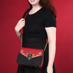House of the Dragon Crossbody Bags< All-Over Print House Targaryen Crossbody Bag