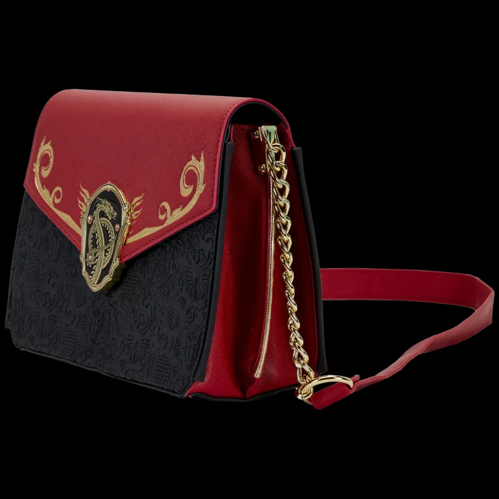 House of the Dragon Crossbody Bags< All-Over Print House Targaryen Crossbody Bag