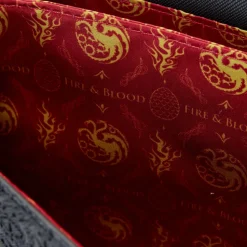 House of the Dragon Crossbody Bags< All-Over Print House Targaryen Crossbody Bag