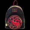 House of the Dragon Mini Backpacks< All-Over Print House Targaryen Sigil Mini Backpack