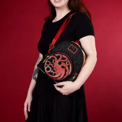 House of the Dragon Mini Backpacks< All-Over Print House Targaryen Sigil Mini Backpack