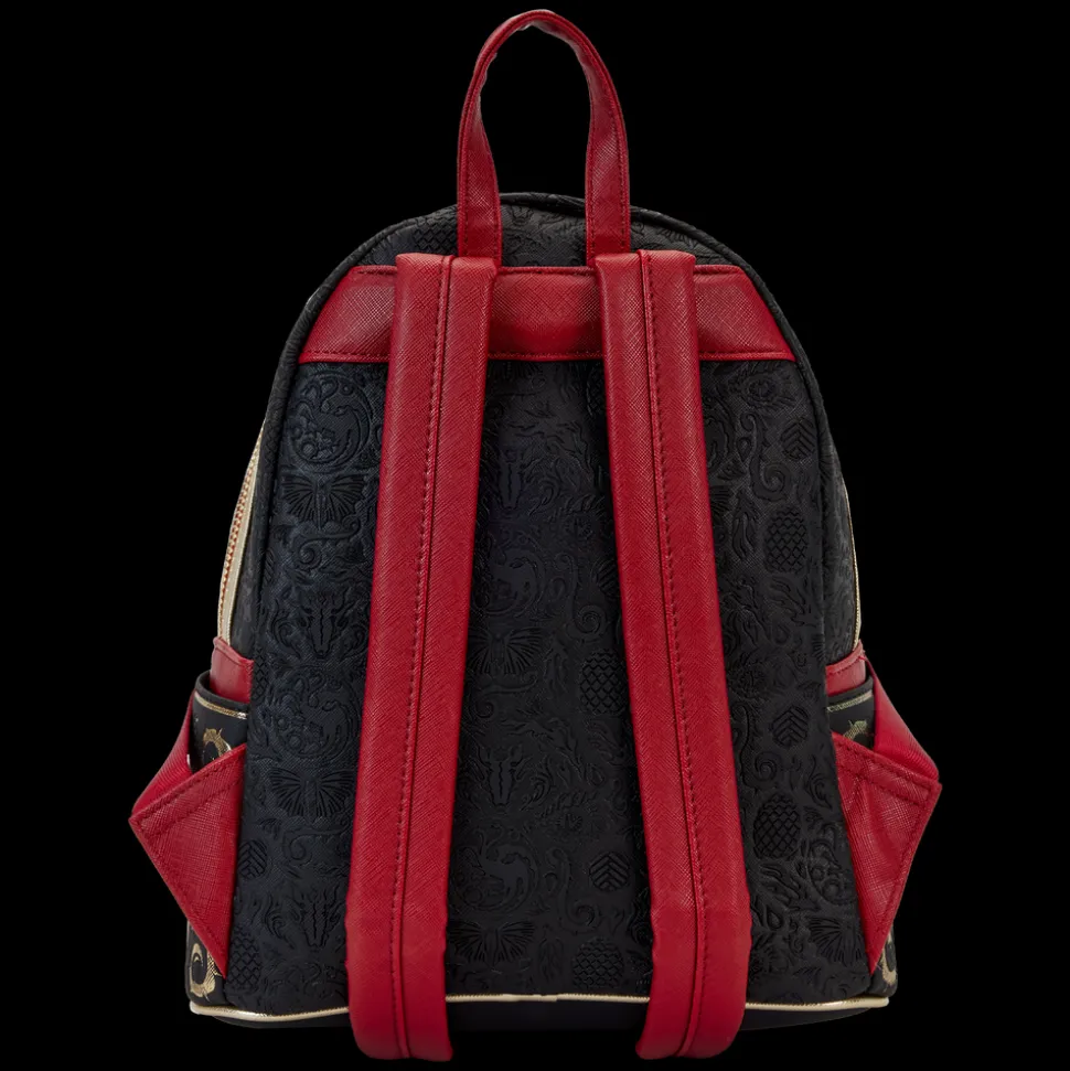 House of the Dragon Mini Backpacks< All-Over Print House Targaryen Sigil Mini Backpack