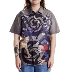 Unisex Jujutsu Kaisen Tops< Sorcerer Battle Camp Shirt