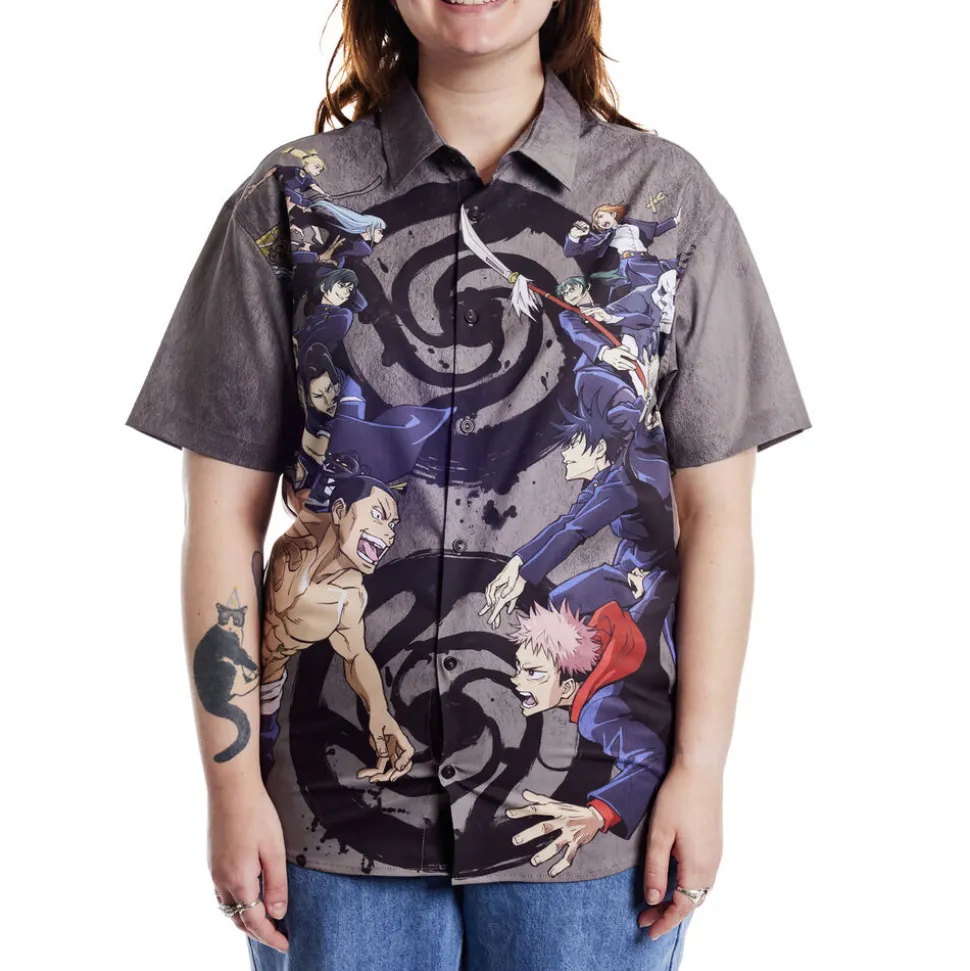 Unisex Jujutsu Kaisen Tops< Sorcerer Battle Camp Shirt