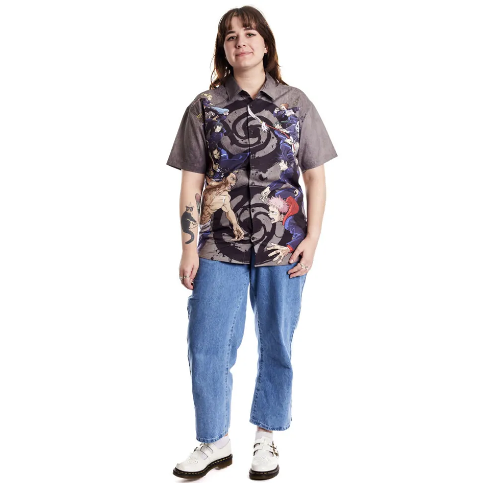 Unisex Jujutsu Kaisen Tops< Sorcerer Battle Camp Shirt
