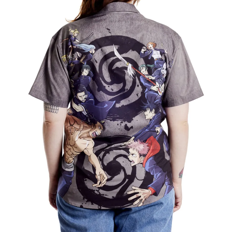 Unisex Jujutsu Kaisen Tops< Sorcerer Battle Camp Shirt