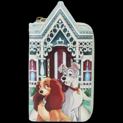 Disney Wallets<Lady And The Tramp Portrait House Zip Around Wallet